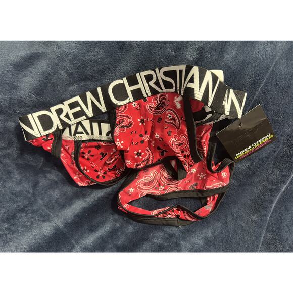 Andrew Christian String Jock Thong Underwear Small - Picture 7 of 8